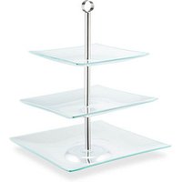 relaxdays Etagere transparent/silber 40,0 cm relaxdays Etagere transparent/silber 40,0 cm von RELAXDAYS