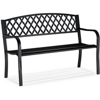 relaxdays Gartenbank 10026115_0 schwarz Metall 127,5 cm relaxdays Gartenbank 10026115_0 schwarz Metall 127,5 cm von RELAXDAYS