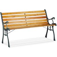 relaxdays Gartenbank 10026118_0 braun Metall 126,0 cm relaxdays Gartenbank 10026118_0 braun Metall 126,0 cm von RELAXDAYS