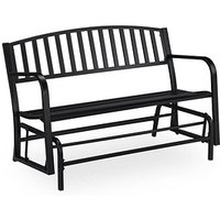 relaxdays Schaukelbank 10031000_0 schwarz Metall 127,0 cm relaxdays Schaukelbank 10031000_0 schwarz Metall 127,0 cm von RELAXDAYS