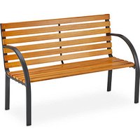 relaxdays Gartenbank 10036067_0 braun Holz 122,0 cm relaxdays Gartenbank 10036067_0 braun Holz 122,0 cm von RELAXDAYS