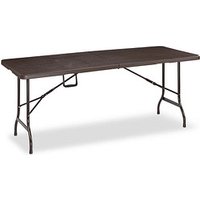 relaxdays Gartentisch BASTIAN braun rechteckig 180,0 x 74,0 x 73,0 cm relaxdays Gartentisch BASTIAN braun rechteckig 180,0 x 74,0 x 73,0 cm von RELAXDAYS