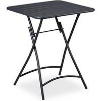 relaxdays Gartentisch anthrazit quadratisch 59,0 x 59,0 x 74,0 cm relaxdays Gartentisch anthrazit quadratisch 59,0 x 59,0 x 74,0 cm von RELAXDAYS