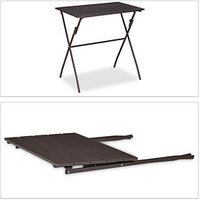 relaxdays Gartentisch braun rechteckig 77,5 x 48,5 x 75,0 cm relaxdays Gartentisch braun rechteckig 77,5 x 48,5 x 75,0 cm von RELAXDAYS