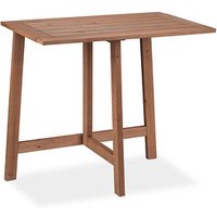 relaxdays Gartentisch braun rechteckig 80,0 x 50,0 x 73,0 cm relaxdays Gartentisch braun rechteckig 80,0 x 50,0 x 73,0 cm von RELAXDAYS