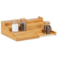 relaxdays Gewürzregal ohne Gläser braun relaxdays Gewürzregal ohne Gläser braun von RELAXDAYS