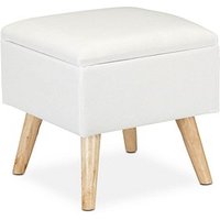 relaxdays Hocker mit Stauraum 10029605_49 weiß relaxdays Hocker mit Stauraum 10029605_49 weiß von RELAXDAYS