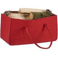 relaxdays Kaminholztasche 27,0 l rot 25,0 x 50,0 x 25,0 cm relaxdays Kaminholztasche 27,0 l rot 25,0 x 50,0 x 25,0 cm von RELAXDAYS