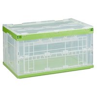 relaxdays Klappbox 60,0 l transparent/grün 59,5 x 39,5 x 31,5 cm relaxdays Klappbox 60,0 l transparent/grün 59,5 x 39,5 x 31,5 cm von RELAXDAYS