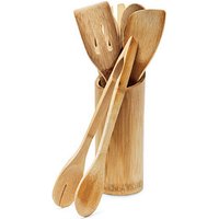 relaxdays Küchenhelfer-Set Holz, 7 St. relaxdays Küchenhelfer-Set Holz, 7 St. von RELAXDAYS