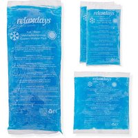 relaxdays Kühlpad-Set 4er 10039565_0 blau, 1 Set relaxdays Kühlpad-Set 4er 10039565_0 blau, 1 Set von RELAXDAYS
