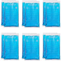 relaxdays Kühlpads Rechteck 10039564_0 blau 15,0 x 8,0 cm, 12 St. von RELAXDAYS
