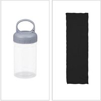 relaxdays Kühltücher 10027811_46 schwarz, 2 St. von RELAXDAYS