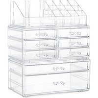 relaxdays Make-Up-Organizer transparent von RELAXDAYS