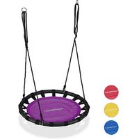 relaxdays Nestschaukel violett 80,0 cm relaxdays Nestschaukel violett 80,0 cm von RELAXDAYS