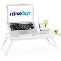 relaxdays Notebook-Betttablett weiß von RELAXDAYS