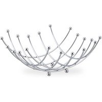 relaxdays Obstschale silber 10,0 cm relaxdays Obstschale silber 10,0 cm von RELAXDAYS