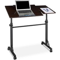 relaxdays PC-Tisch höhenverstellbar dunkelbraun 100,0 x 50,0 x 80,0 - 110,0 cm relaxdays PC-Tisch höhenverstellbar dunkelbraun 100,0 x 50,0 x 80,0 - 110,0 cm von RELAXDAYS