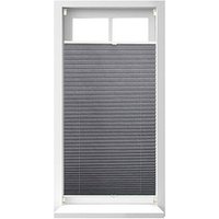 relaxdays Plissee grau 90,0 x 210,0 cm von RELAXDAYS