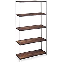 relaxdays Beistellregal braun/schwarz 77,0 x 33,0 x 150,0 cm relaxdays Beistellregal braun/schwarz 77,0 x 33,0 x 150,0 cm von RELAXDAYS