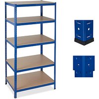 relaxdays Schwerlastregal 10026754_0 blau 90,0 x 60,0 x 180,0 cm relaxdays Schwerlastregal 10026754_0 blau 90,0 x 60,0 x 180,0 cm von RELAXDAYS