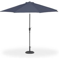 relaxdays Sonnenschirm rund, anthrazit neigbar Ø 300,0 cm von RELAXDAYS