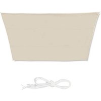 relaxdays Sonnensegel Trapez beige 4,0 x 3,0/5,5 m relaxdays Sonnensegel Trapez beige 4,0 x 3,0/5,5 m von RELAXDAYS