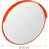 relaxdays Verkehrsspiegel Durchmesser 43,0 cm von RELAXDAYS