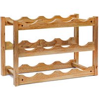 relaxdays Weinregal braun 42,0 x 21,0 x 28,0 cm relaxdays Weinregal braun 42,0 x 21,0 x 28,0 cm von RELAXDAYS