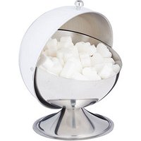relaxdays Zuckerdose silber, weiß relaxdays Zuckerdose silber, weiß von RELAXDAYS
