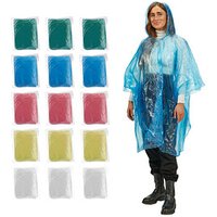 relaxdays unisex Einweg-Regenponcho farbsortiert Einheitsgröße 15 St. relaxdays unisex Einweg-Regenponcho farbsortiert Einheitsgröße 15 St. von RELAXDAYS
