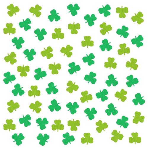 RELKLYU 30G Clover Confetti, Party -Dekoration, Geworfene Konfetti, Shiny Confetti, Partytischdekoration. RELKLYU 30G Clover Confetti, Party -Dekoration, Geworfene Konfetti, Shiny Confetti, Partytischdekoration. von RELKLYU