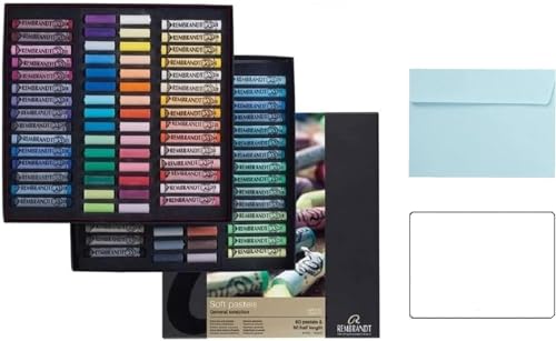 REMBRANT Rembrandt Weiche Pastellkreiden - Box mit 120 Farben,Allgemeine Auswahl, 60 STK. 1/2 Sticks + 60 STK. 1/1 Sticks REMBRANT Rembrandt Weiche Pastellkreiden - Box mit 120 Farben,Allgemeine Auswahl, 60 STK. 1/2 Sticks + 60 STK. 1/1 Sticks von REMBRANT