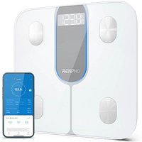 RENPHO Personenwaage Elis 1C Smart weiß für max. 200,0 kg RENPHO Personenwaage Elis 1C Smart weiß für max. 200,0 kg von RENPHO