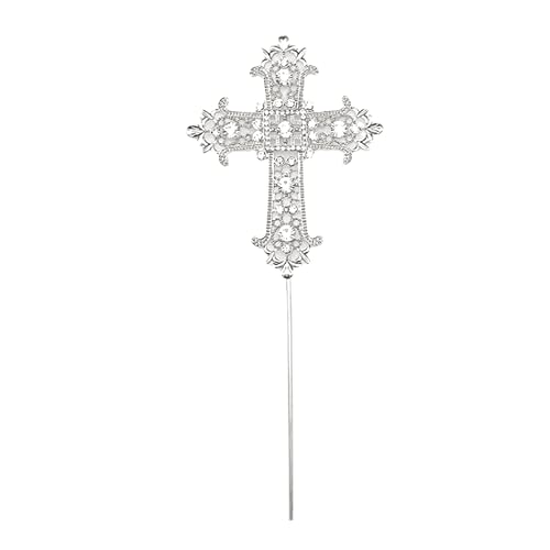 1pcs Silber-Legierung Strass Kuchendekoration,Cross-Plugin,Hochzeit Ostern Kuchen verkleiden sich 1pcs Silber-Legierung Strass Kuchendekoration,Cross-Plugin,Hochzeit Ostern Kuchen verkleiden sich von REQAG