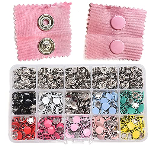 Jersey Druckknöpfe Metall, Druckknopf 150set, Nähzubehör Buttons Knöpfe zum Annähen Jessey Snaps Für ür Baby Kinderbekleidung Sewing Jersey Druckknöpfe Metall, Druckknopf 150set, Nähzubehör Buttons Knöpfe zum Annähen Jessey Snaps Für ür Baby Kinderbekleidung Sewing von RERI