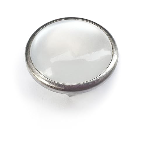 RERI 20set Perlen Druckknöpfe 11.5mm Metall Druckknopfe, Jersey Druckknöpfe Für DIY Basteln Kinder Kleidung Western Hemd,Handgemaakt,Kleding Repareren von RERI