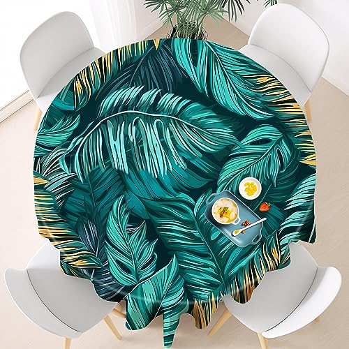 RESPRO Runde Tischdecke 150cm Outdoor Tischdecke, Hawaii wasserdichte Tischdecke Waschbar und Abwischbar Landhausstil Antifouling Camping Tischdecke ist für Esstisch, Couchtisch, Gartentisch Geeignet RESPRO Runde Tischdecke 150cm Outdoor Tischdecke, Hawaii wasserdichte Tischdecke Waschbar und Abwischbar Landhausstil Antifouling Camping Tischdecke ist für Esstisch, Couchtisch, Gartentisch Geeignet von RESPRO