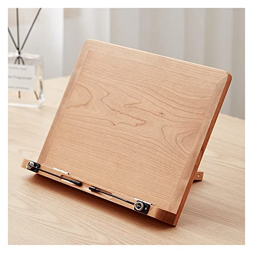 Schreibtisch-Buchständer Zum Lesen, Verstellbarer Buchhalter Mit Seiten-Büroklammern, Multifunktions-Holz-Laptop-Tablet-Ständer, Perfekt Für Schule, Küche, Theke, Büro ( Color : Cherry , Size : M ) Schreibtisch-Buchständer Zum Lesen, Verstellbarer Buchhalter Mit Seiten-Büroklammern, Multifunktions-Holz-Laptop-Tablet-Ständer, Perfekt Für Schule, Küche, Theke, Büro ( Color : Cherry , Size : M ) von RETENA