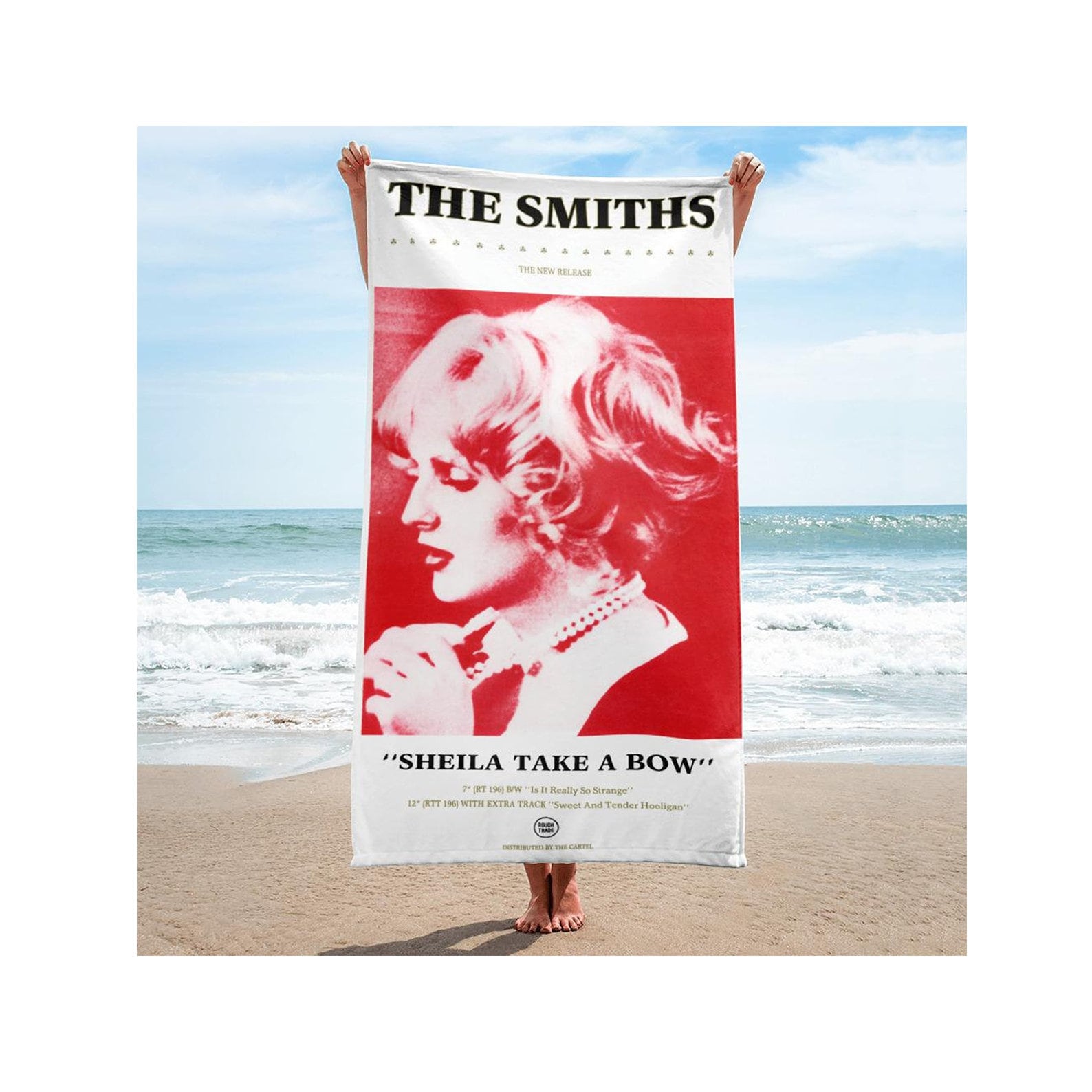 The Smiths - Sheila Take A Bow 1987 Strandtuch The Smiths - Sheila Take A Bow 1987 Strandtuch von RETROSHIRTSANDGIFTS