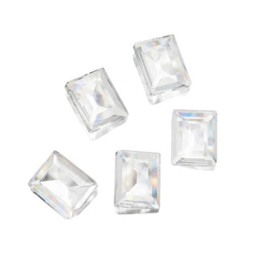 10 x ovale Kristall-Herz-Charms, Strasssteine, transparent, für Nägel, Kunst-Dekorationen 10 x ovale Kristall-Herz-Charms, Strasssteine, transparent, für Nägel, Kunst-Dekorationen von RETUOLWAG