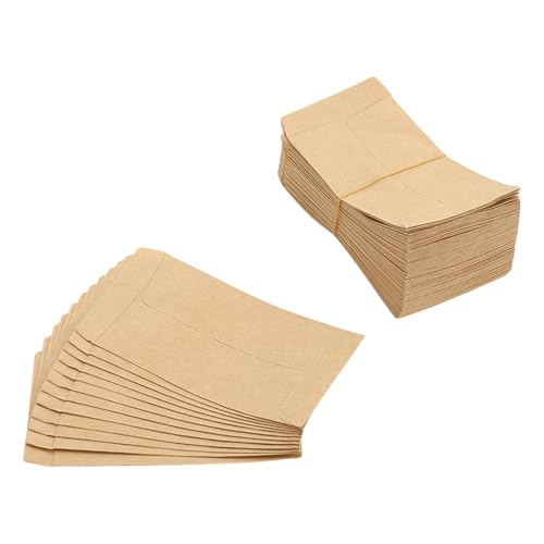 100 Stück/Set Kraftpapier-Münzschutzumschläge, 6 x 10 cm, Aufbewahrungsbeutel für Süßigkeiten und kleine Gegenstände, Schmuckverpackungsbeutel 100 Stück/Set Kraftpapier-Münzschutzumschläge, 6 x 10 cm, Aufbewahrungsbeutel für Süßigkeiten und kleine Gegenstände, Schmuckverpackungsbeutel von RETUOLWAG
