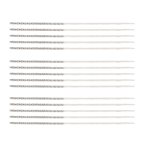 15 Stück Snag Repair Tool Snag Nabs It Tool Snag Repair Needle Leather Craft Sewing Needle Repair Needle Set for Knitting von RETUOLWAG