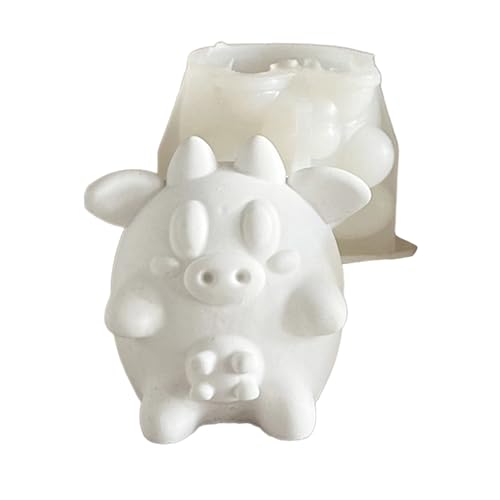 3D-Cartoon-Tier-Silikonformen mit Kaninchen, Hirsch, Huhn, Gips, Epoxidharz, Hirsch, Seife, Ornament-Formen von RETUOLWAG
