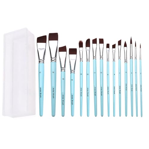 7/10/17 Stück Pinsel Acryl Pinsel Nylon Haar Malerei Pinsel Künstlerpinsel für Aquarell Bodypainting von RETUOLWAG