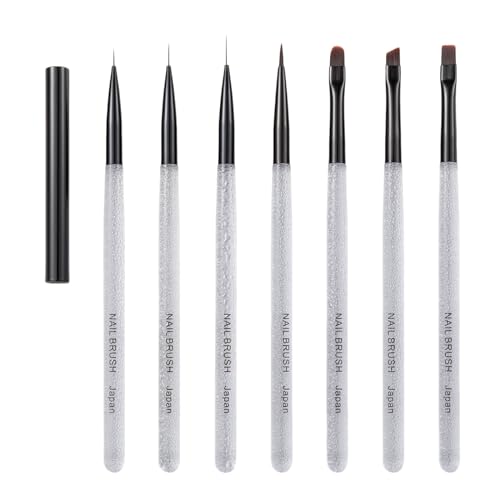 7-teiliges Pinsel-Set für Kunstliner, Gele, Politur, Malerei, Kunst, Designs, Pinselstift-Set, Punktierung, Malerei, Zeichenstift 7-teiliges Pinsel-Set für Kunstliner, Gele, Politur, Malerei, Kunst, Designs, Pinselstift-Set, Punktierung, Malerei, Zeichenstift von RETUOLWAG