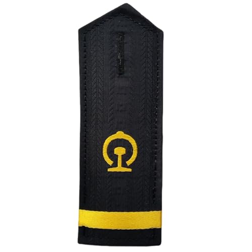 Durablity Eisenbahner-Aufnäher, mehrere Größen, bestickt, für Uniform, Schulteraufkleber, Aufkleber von RETUOLWAG