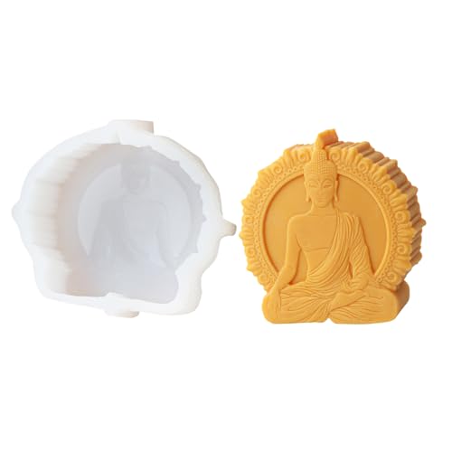 Flexible Silikonformmeditation Buddhas Form Wachs Kerze Schimmelpilzdekoration Und Form Handgefertigte Ornamentform Silikon Flexible Silikonformmeditation Buddhas Form Wachs Kerze Schimmelpilzdekoration Und Form Handgefertigte Ornamentform Silikon von RETUOLWAG