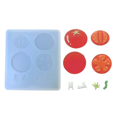 Mehrere Stile Robuste Silikon Fondantformen Für Schokoladen Süßigkeiten Und Gelees Hitzebeständig Und Leicht Zu Bedienende Silikonkuchenform von RETUOLWAG