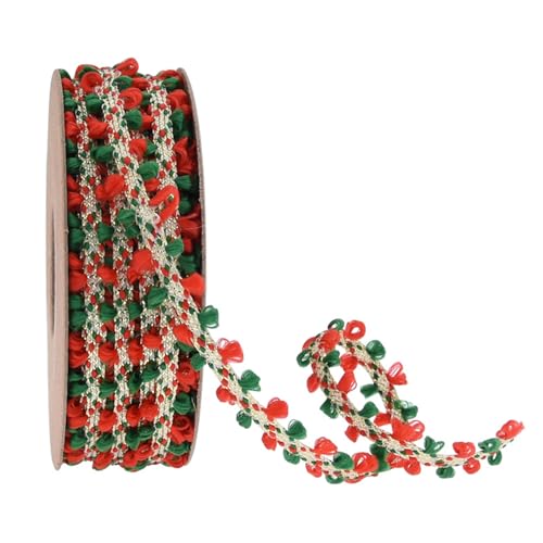 Mehrzweck-Seidenbänder für Weihnachtsgeschenk, Plüschstoff, Wickelbänder, stilvolles Verpackungsband für Geschenke von RETUOLWAG